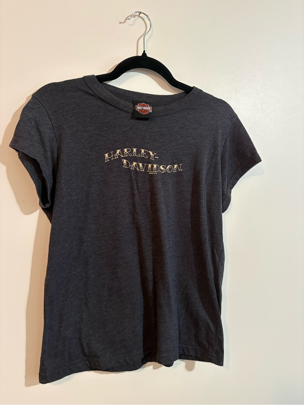 Vintage ladies, Harley, Davidson T-shirt, size medium